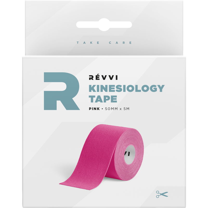 Kinesioteippi Revvi 50 mm x 5 m pinkki