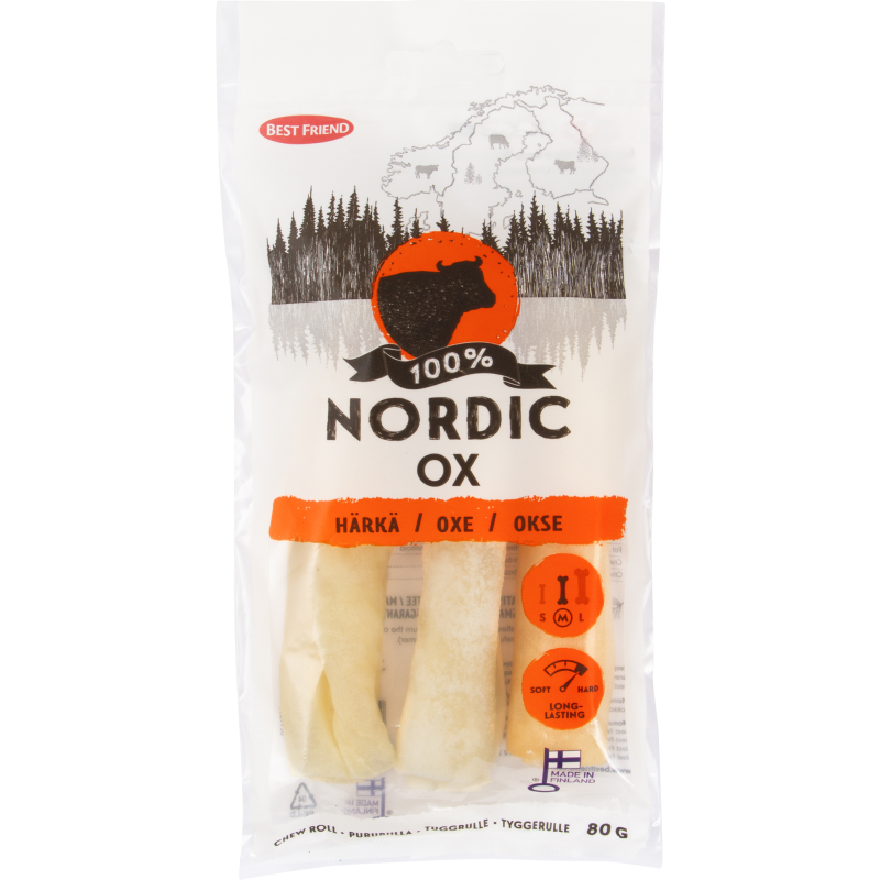 Härkäpururulla Best Friend 3 kpl 80 g Nordic
