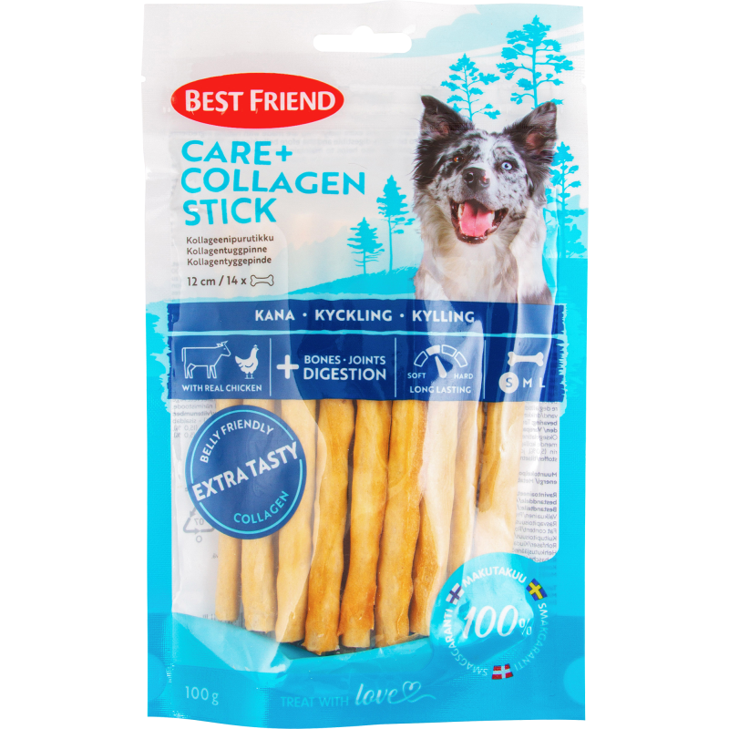 Purutikku Best Friend 14 kpl 100 g Care+ kollageeni kana