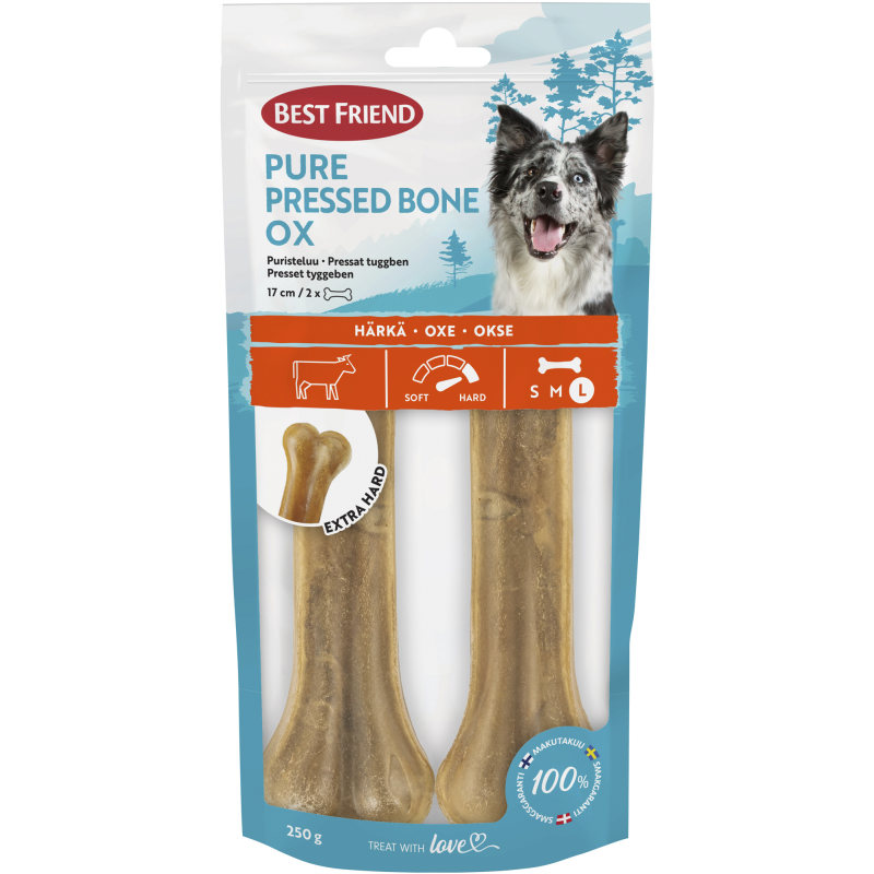 Puristeluu Best Friend 2 kpl 250 g Pure härkä