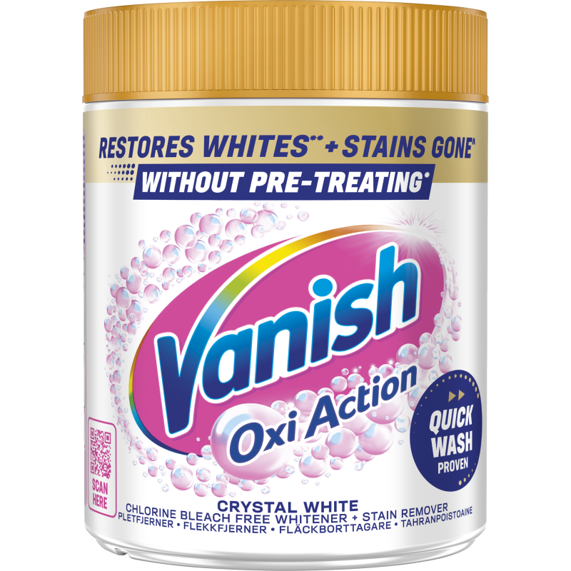 Tahranpoistojauhe Vanish 470 g White Gold