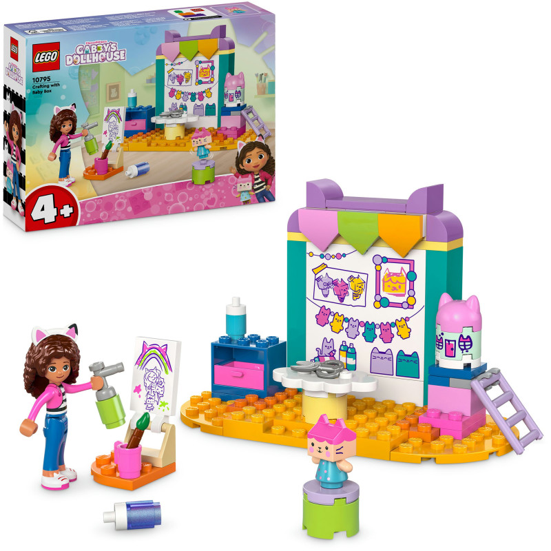 LEGO Gabby's Dollhouse 10795 Askartelua Boksivauvan kanssa