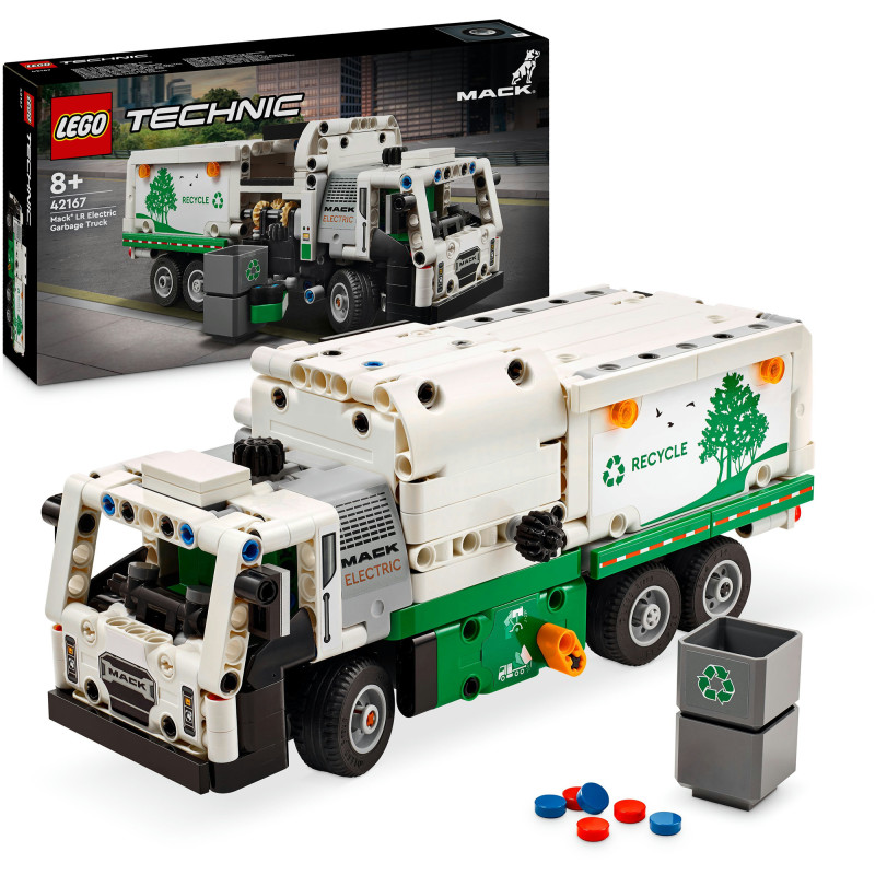 LEGO Technic 42167 Mack LR Electric Jäteauto