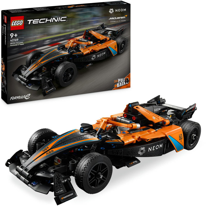 LEGO Technic 42169 NEOM McLaren Formula E -kilpa-auto