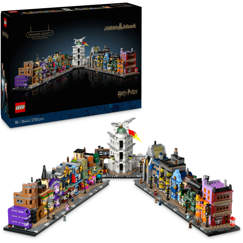 LEGO Harry Potter 76444 Viistokujan velhokaupat