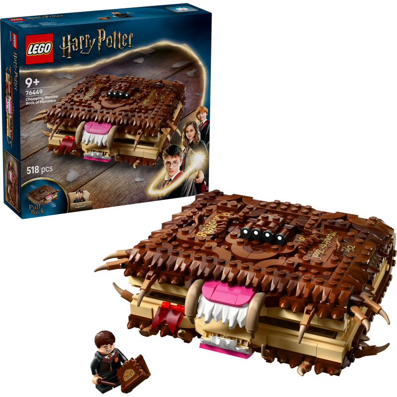 LEGO Harry Potter 76449 Haukkaava Hirvittävän suuri hirviökirja