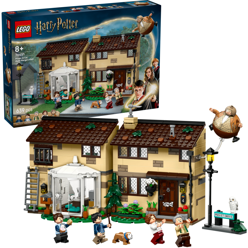 LEGO Harry Potter 76451 Likusteritie: Marge-tädin vierailu