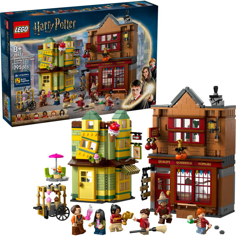 LEGO Harry Potter 76452 Hienoja huispausvarusteita ja jäätelöbaari