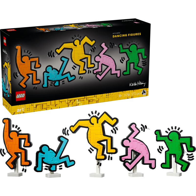 LEGO ART 31216 Keith Haring – Tanssivat hahmot