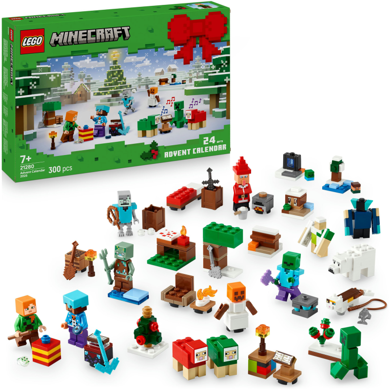 LEGO Minecraft 21280 Joulukalenteri 2025