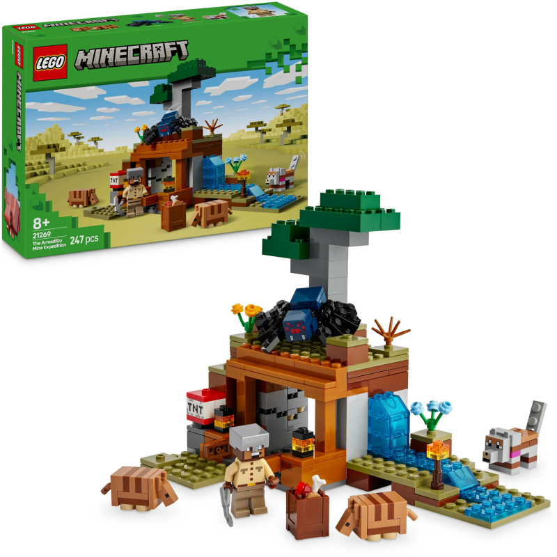 LEGO Minecraft 21269 Vyötiäisen kaivos
