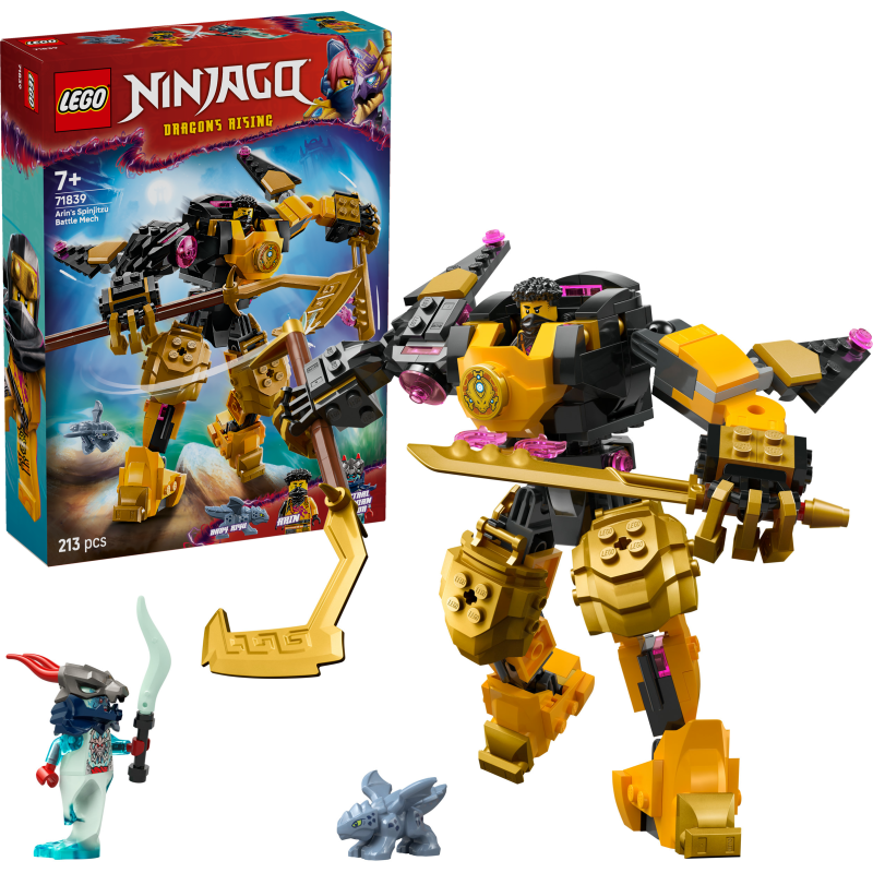 LEGO Ninjago 71839 Arinin spinjitzu-taistelurobotti
