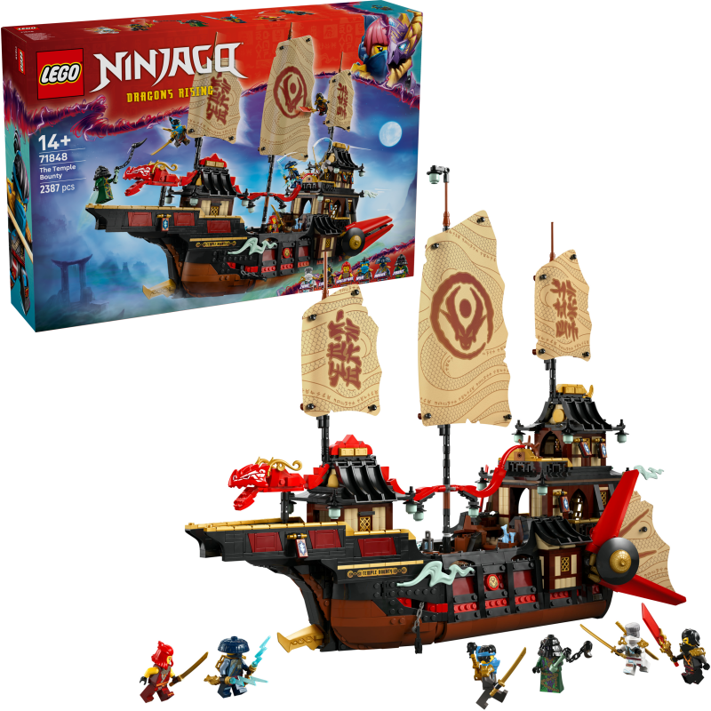LEGO Ninjago 71848 Temppelialus