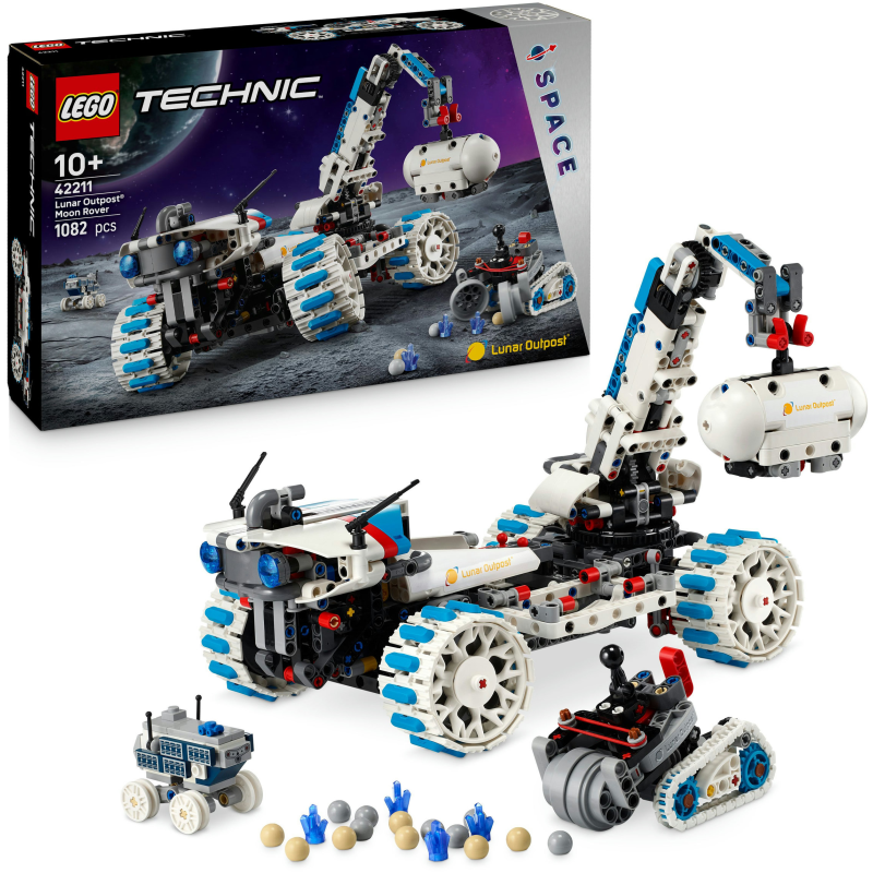 LEGO Technic 42211 Lunar Outpost™ ‑avaruusmönkijä