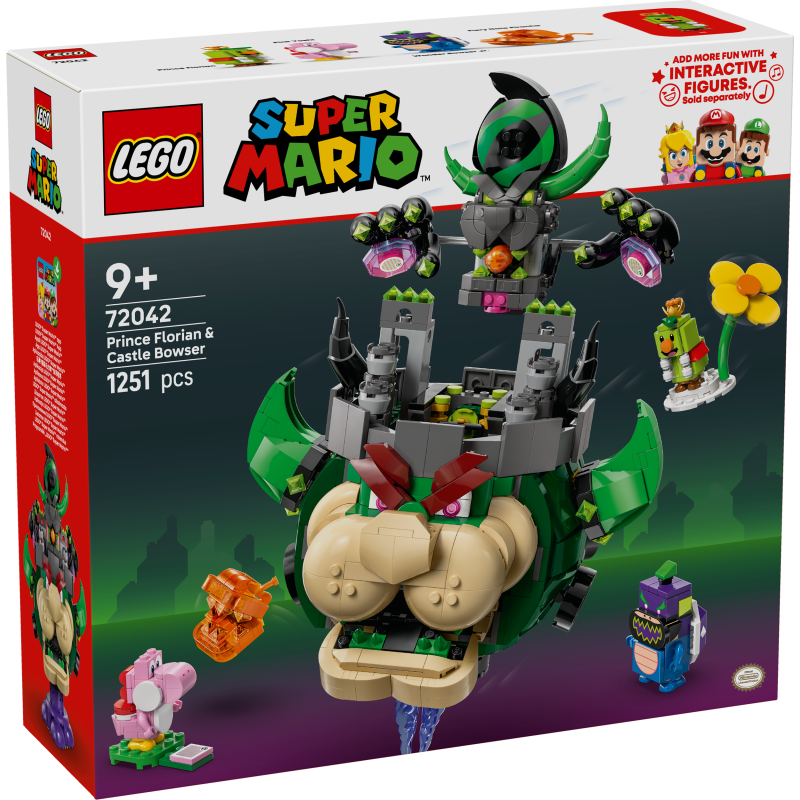 LEGO Super Mario 72042 Prince Florian ja Castle Bowser