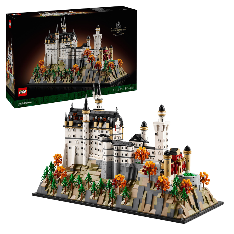 LEGO Architecture 21063 Neuschwansteinin linna