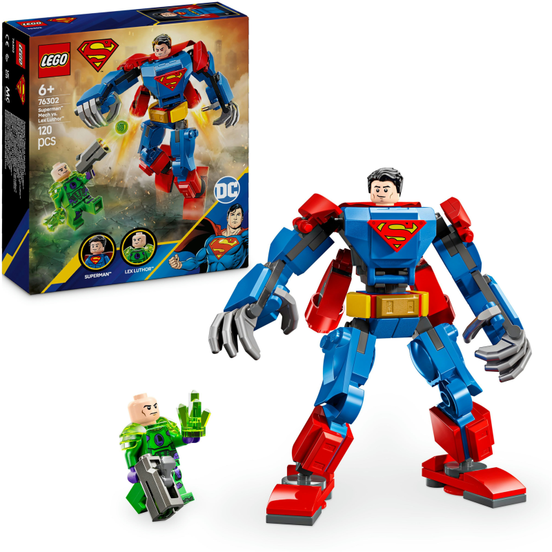 LEGO Super Heroes DC 76302 Superman™-robotti vastaan Lex Luthor™