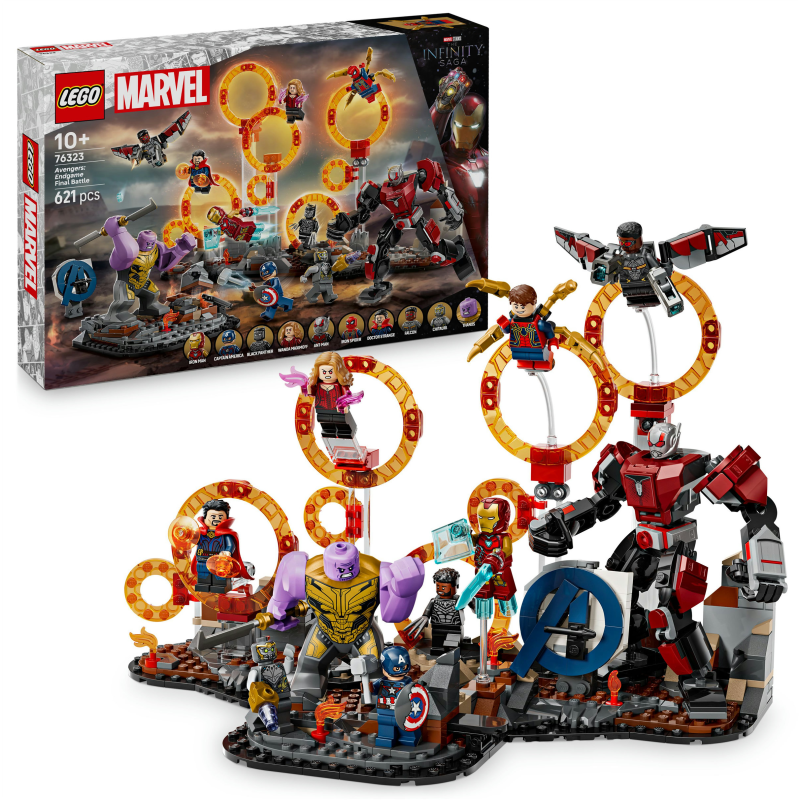 LEGO Super Heroes Marvel 76323 Avengers: Endgame – viimeinen taistelu