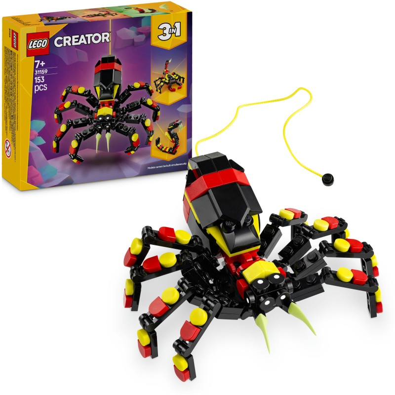 LEGO Creator 31159 Villieläimet: hämmästyttävä hämähäkki