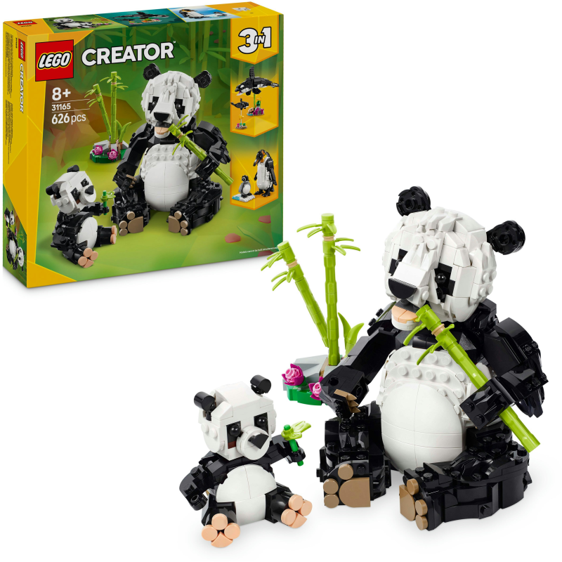 LEGO Creator 31165 Villieläimet: Pandaperhe