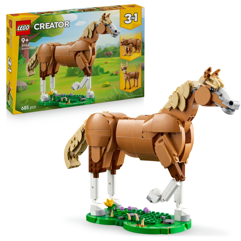 LEGO Creator 31166 Kaunis hevonen