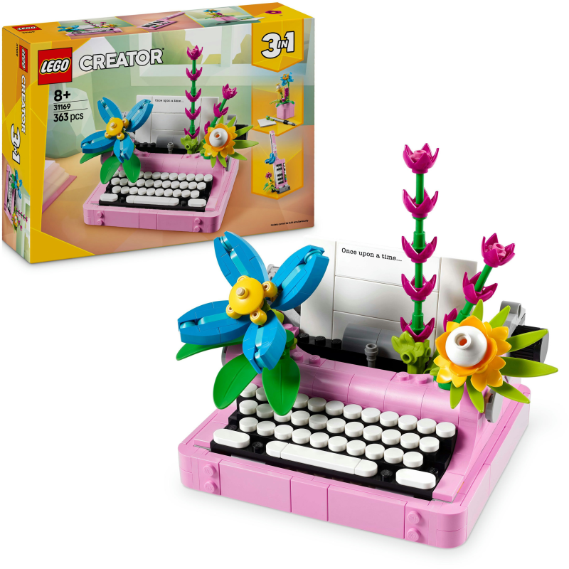 LEGO Creator 31169 Kirjoituskone ja kukat