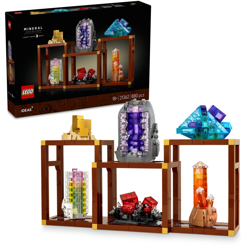 LEGO Ideas 21362 Mineraalikokoelma