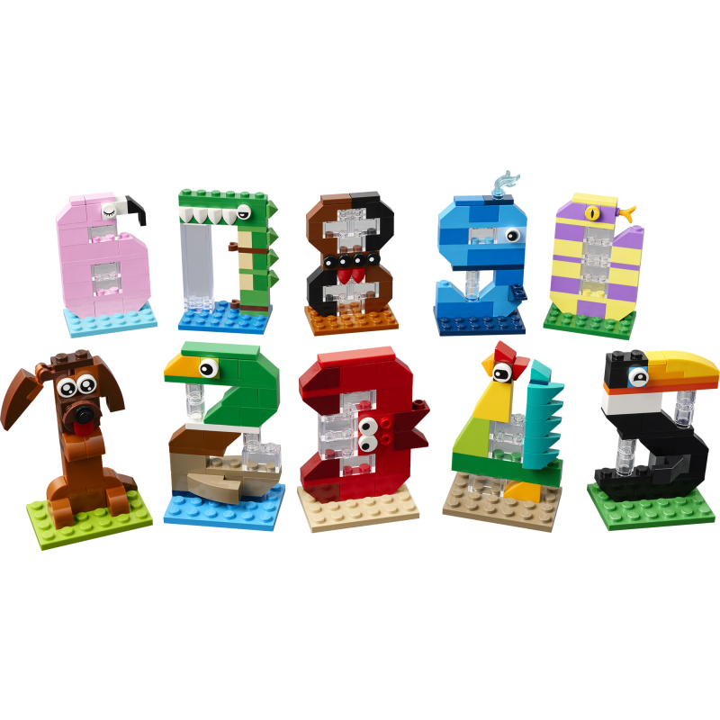 LEGO Seasons and Occasions 40807 Synttärinumerot