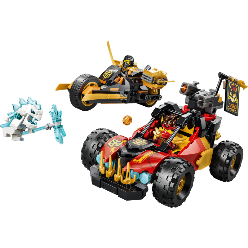 LEGO Ninjago 71864 Kain ja Colen yhdistelmäajoneuvot