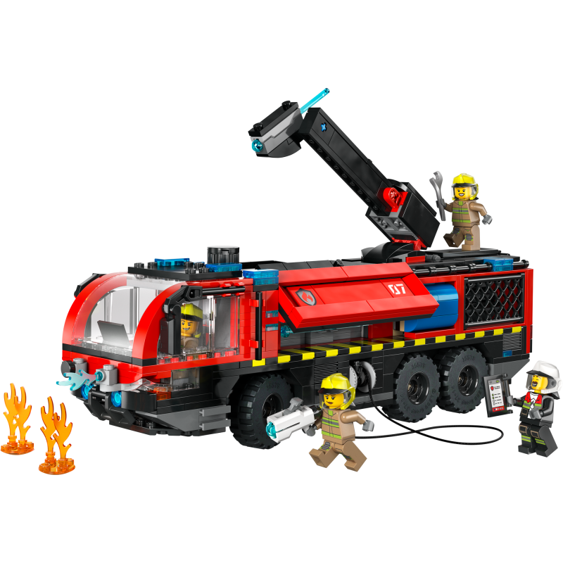 LEGO City Fire 60499 Lentokentän paloauto