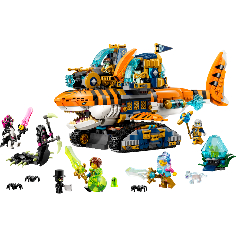 LEGO DREAMZzz 71515 Tiikerihaipanssarivaunu