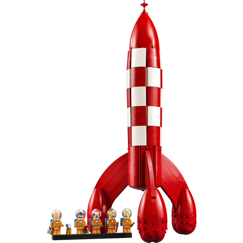 LEGO Ideas 21367 Tintin-sarjakuvan kuuraketti
