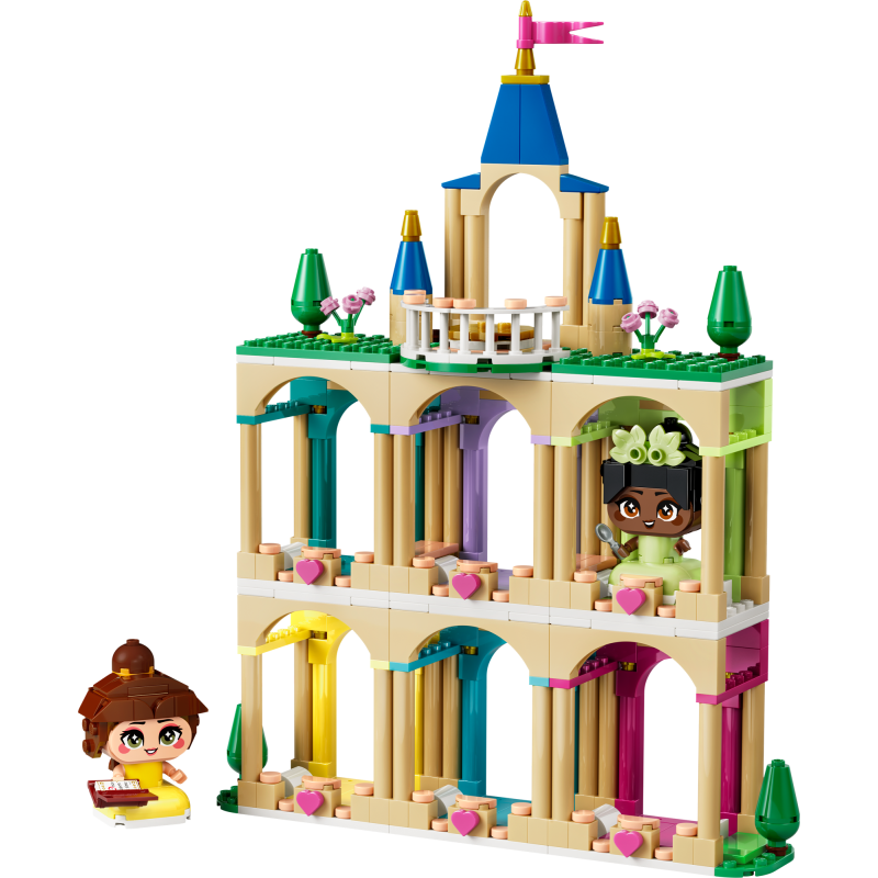 LEGO Disney Princess 43291 Bellen ja Tianan linna minikoossa