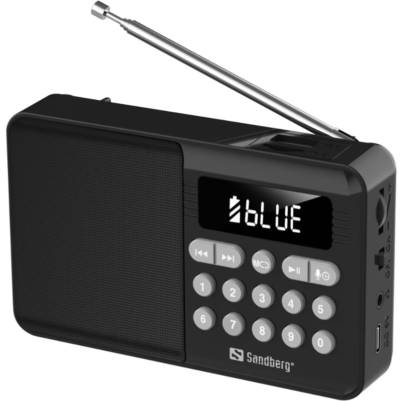 FM-radio Sandberg kaiuttimella