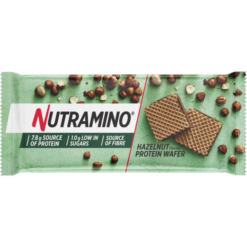 Proteiinivohveli Nutramino 39 g Wafer Hazelnut