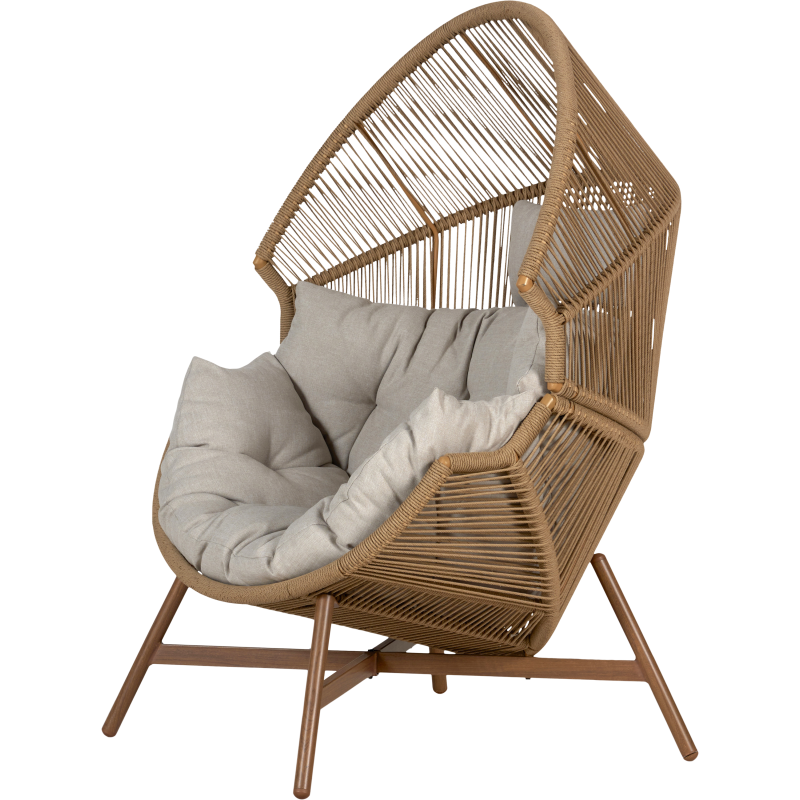 Loungetuoli Outfit beige