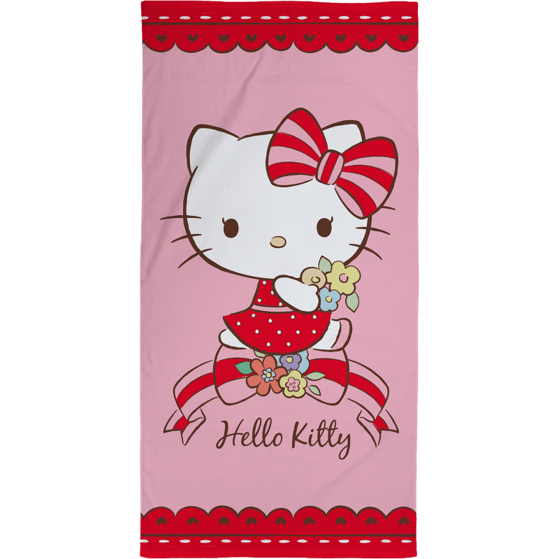 Kylpypyyhe 70 x 140 cm Hello Kitty