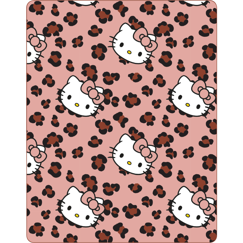 Fleecehuopa 110 x 140 cm Hello Kitty