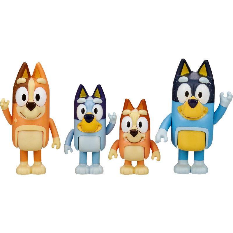 Hahmot 4 kpl Bluey