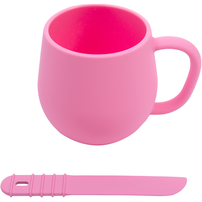 Silikonikulho ja applikaattori vahaukseen Miny