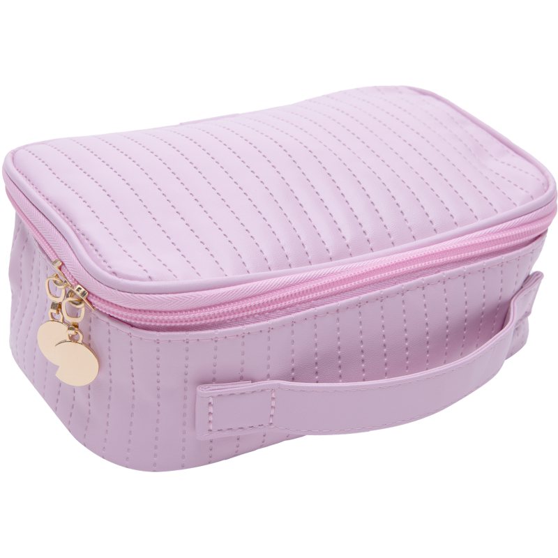 Kosmetiikkalaukku Miny iso vaaleanpunainen