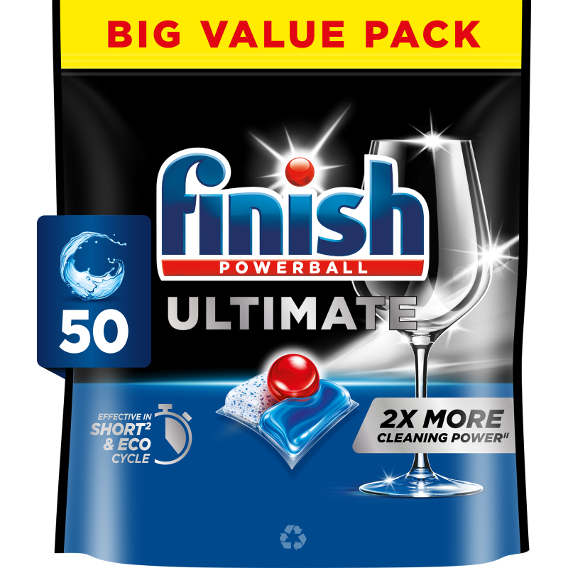Konetiskitabletti Finish 50 kpl Ultimate