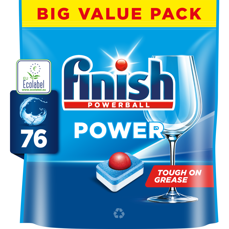 Konetiskitabletti Finish 76 kpl Power All in One