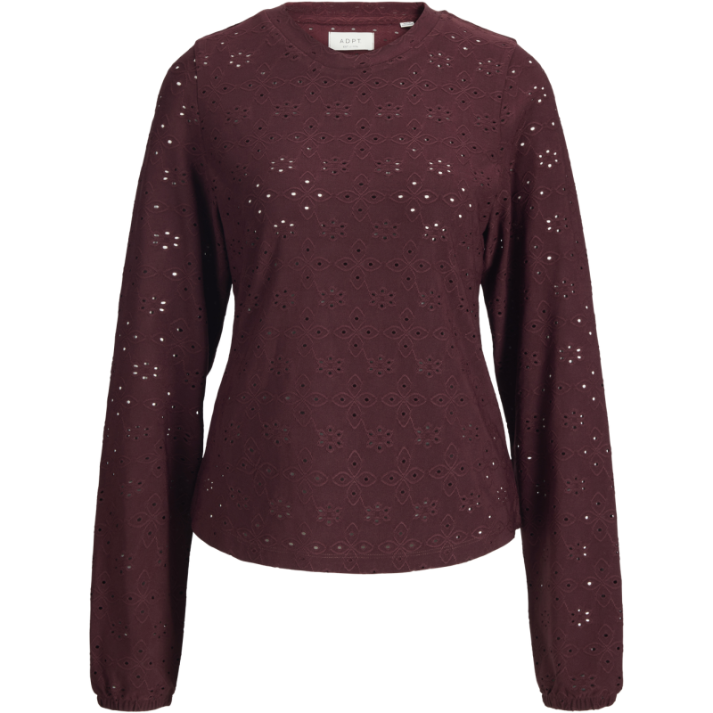 Naisten trikoopusero ADPT Cathrine Structure LS Knit
