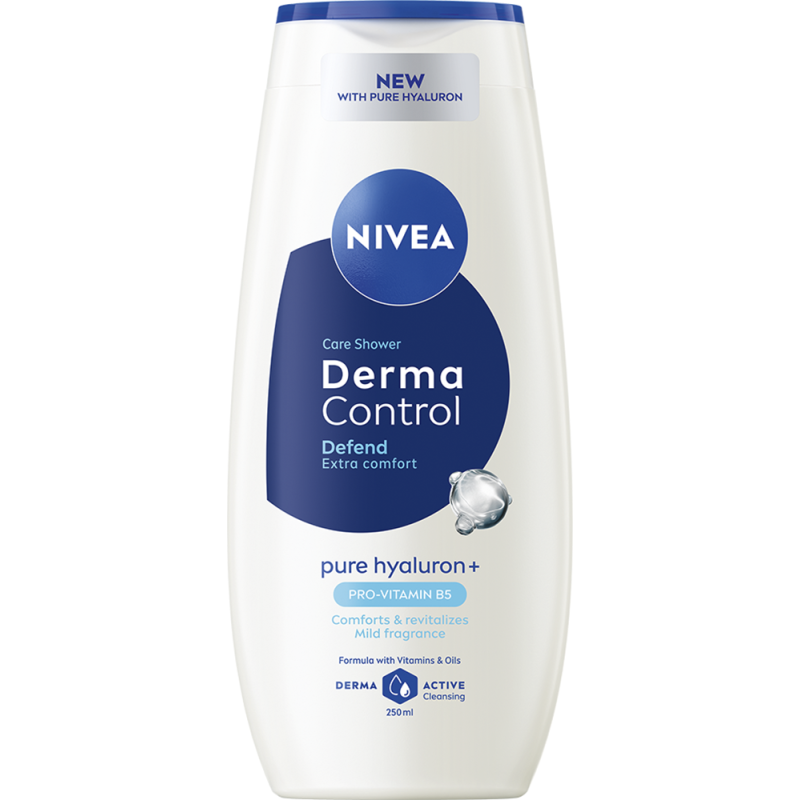 Suihkugeeli Nivea 250 ml Derma Control Defend