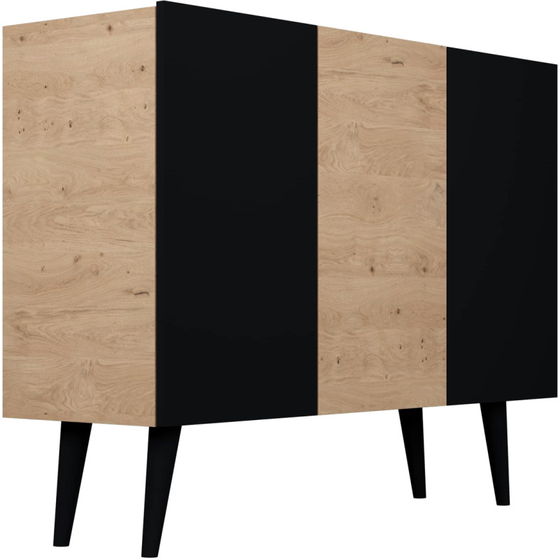 Senkki Kocot 120 cm Toronto musta/beige
