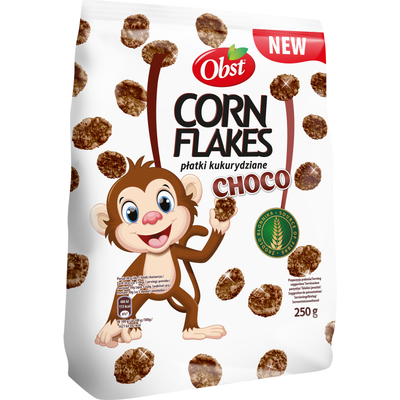 Corn Flakes Obst 250 g Choco muro