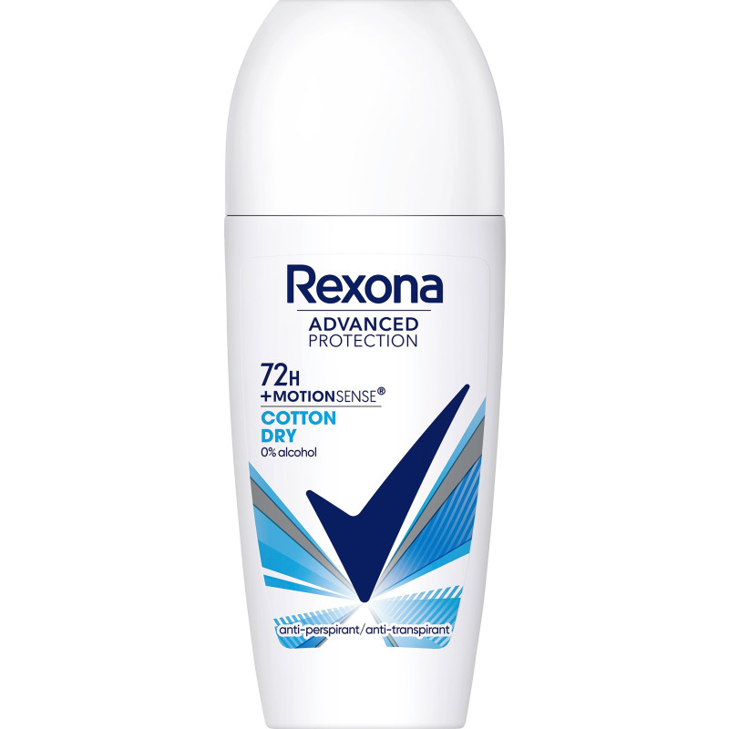 Deo roll-on Rexona 50 ml Cotton Dry Advanced Protection