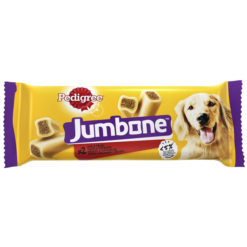 Koiranherkku Pedigree Jumbone 180 g medium härkä