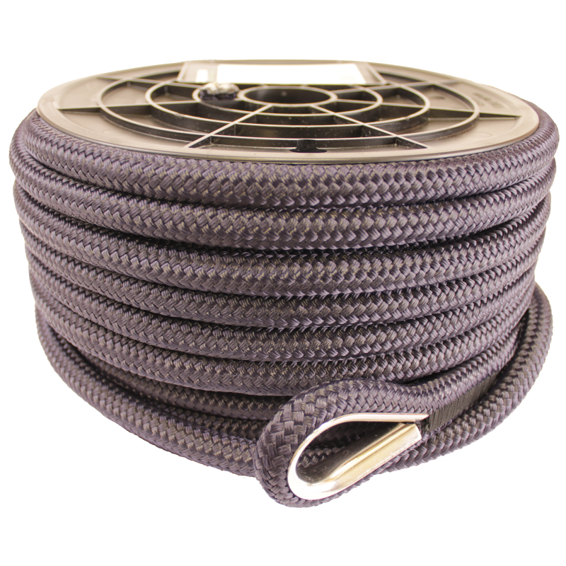 Ankkuriköysi lenkillä ja AISI316-koussilla 16 mm x 40 m Piippo